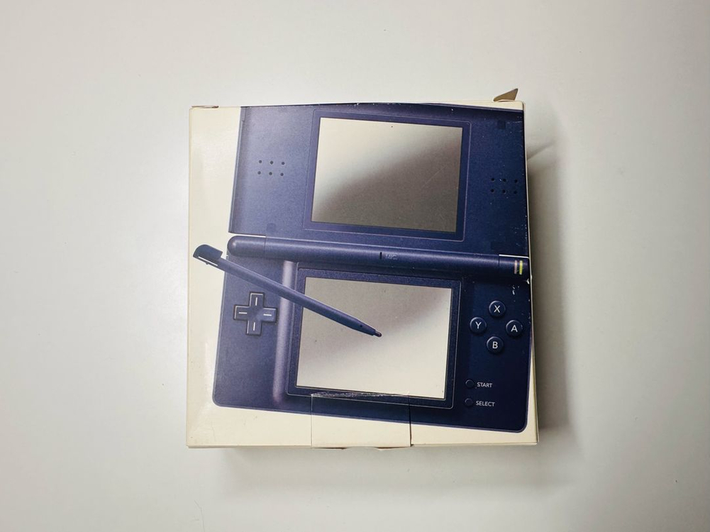 닌텐도 DS Lite DSL 에나멜 네이비 일판 풀박스셋 판매 (게임보이, GBA) 이미지