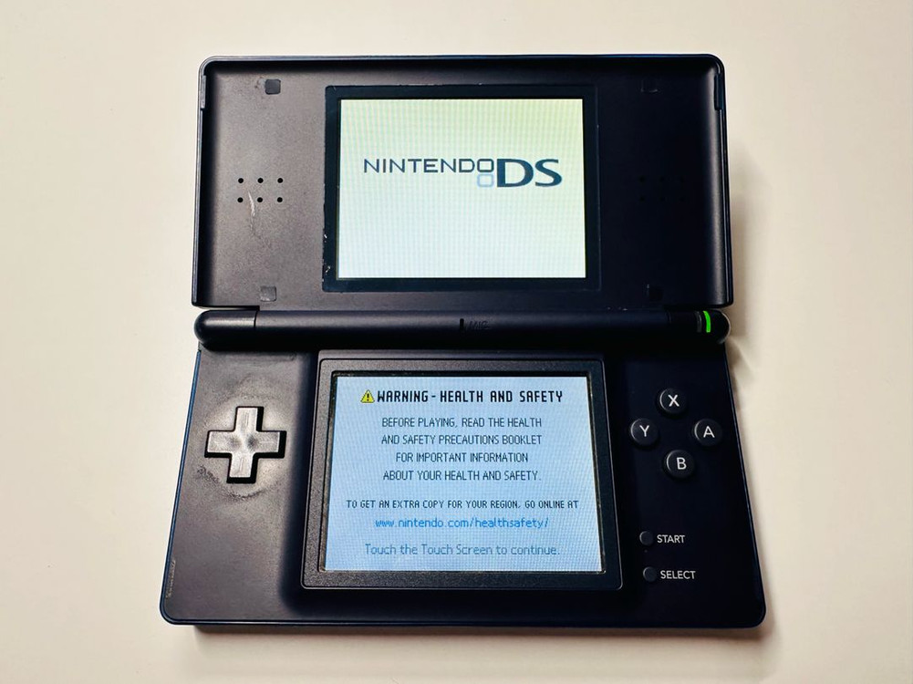 닌텐도 DS Lite DSL 에나멜 네이비 일판 풀박스셋 판매 (게임보이, GBA) 이미지