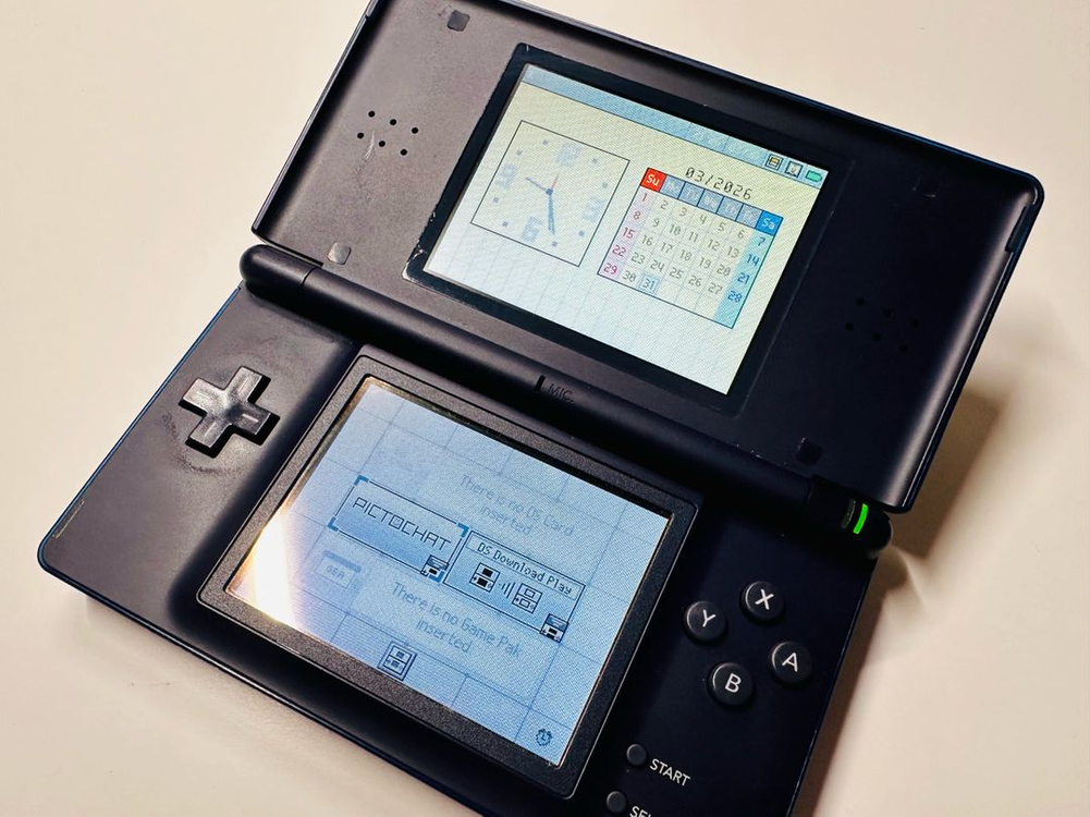 닌텐도 DS Lite DSL 에나멜 네이비 일판 풀박스셋 판매 (게임보이, GBA) 이미지