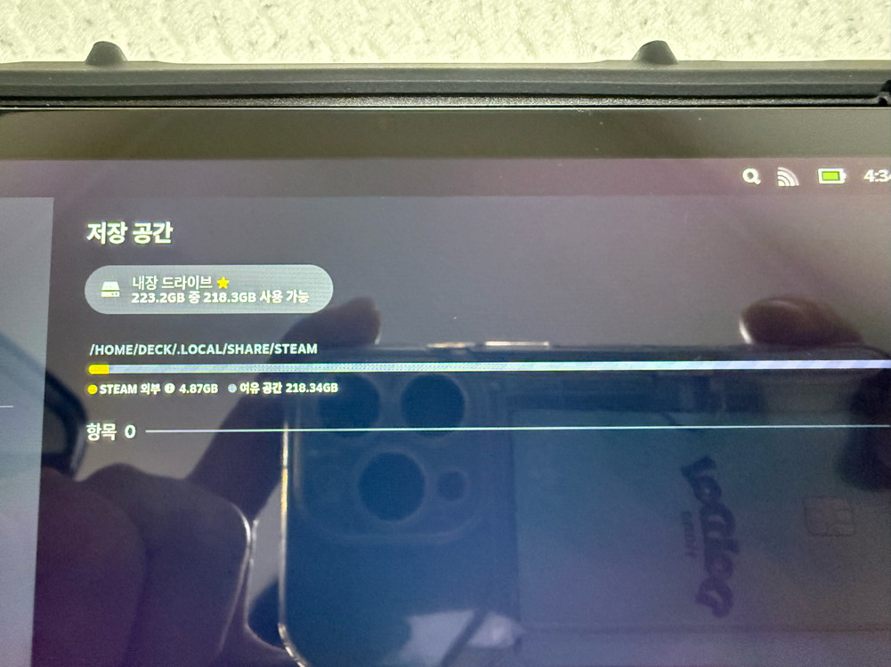 스팀덱 LCD 256gb 팝니다 이미지