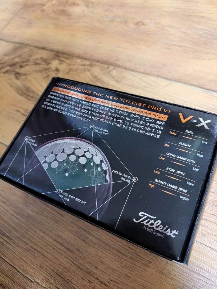 타이틀리스트 pro v1 골프 공 6구, tour speed 6구 이미지