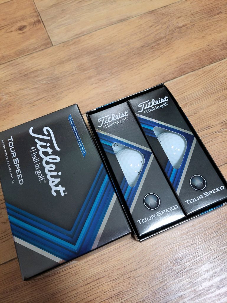 타이틀리스트 pro v1 골프 공 6구, tour speed 6구 이미지