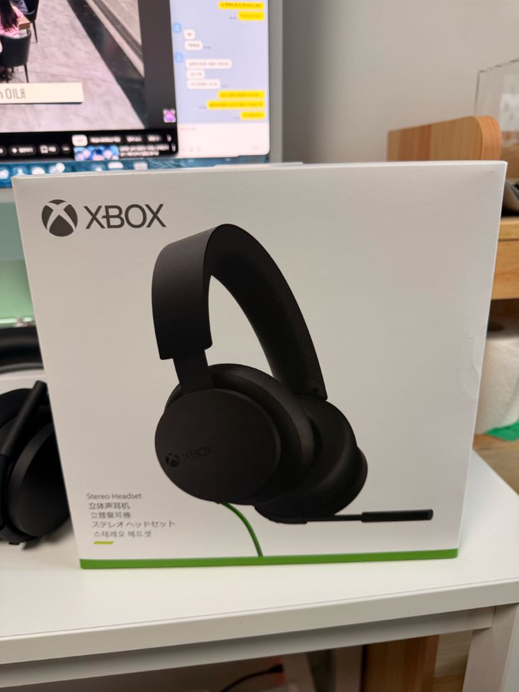 XBOX 유선 헤드셋 이미지