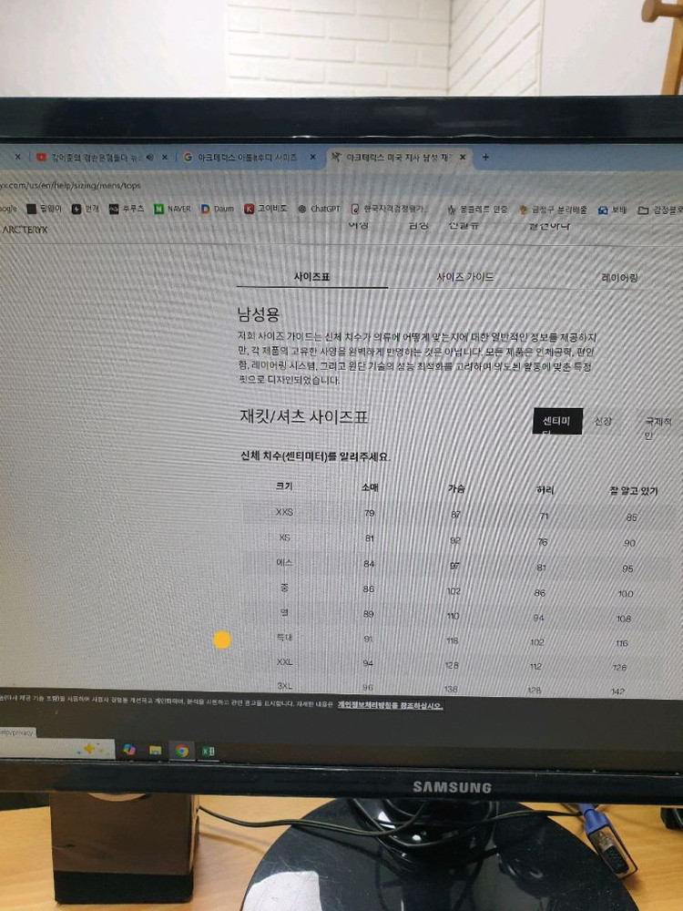 [xl/정품] 아크테릭스 아톰lt 후디 경량패딩 이미지