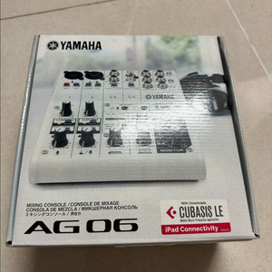 야마하 AG06 믹싱 콘솔 오디오 인터페이스 이미지