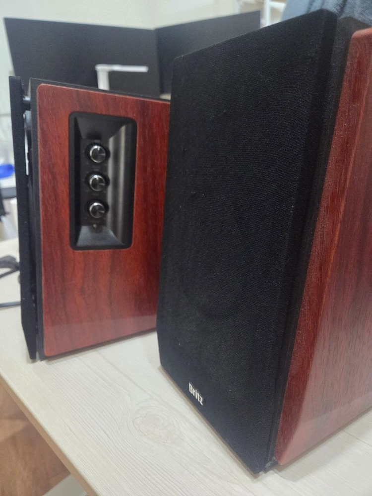 브리츠 Britz BR-1700BT 블루투스 북쉘프 스피커 이미지