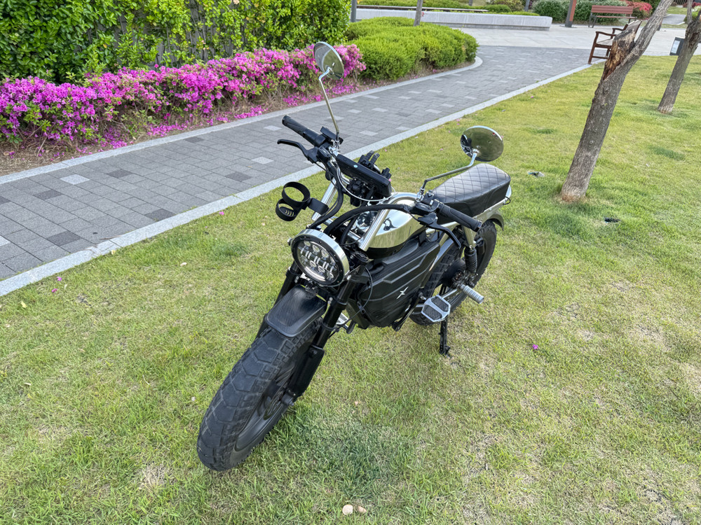 [급매풀튜닝] 엑스라이더 x200 프로 크롬 자토바이 전기자전거 (x200s 맥스 듀오 터보 X) 이미지