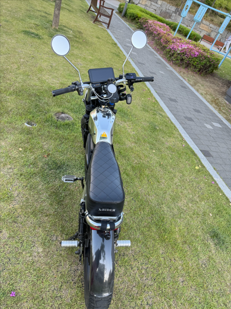 [급매풀튜닝] 엑스라이더 x200 프로 크롬 자토바이 전기자전거 (x200s 맥스 듀오 터보 X) 이미지