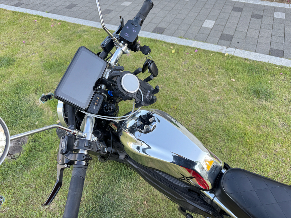 [급매풀튜닝] 엑스라이더 x200 프로 크롬 자토바이 전기자전거 (x200s 맥스 듀오 터보 X) 이미지