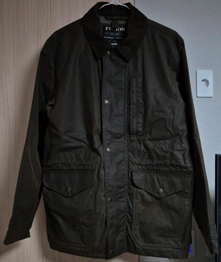 [FILSON] 필슨 왁스 자켓 S 오터그린 이미지