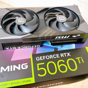 MSI 지포스 RTX 5060 Ti 게이밍 OC D7 16GB 트윈프로져 이미지