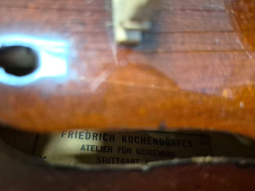 독일 올드 바이올린 3/4사이즈 (Friedrich Kochendrfer 공방, 1972년) 이미지