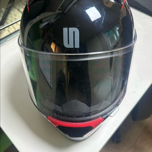 언더바 오토바이 헬멧 U-01, Red, S사이즈 이미지