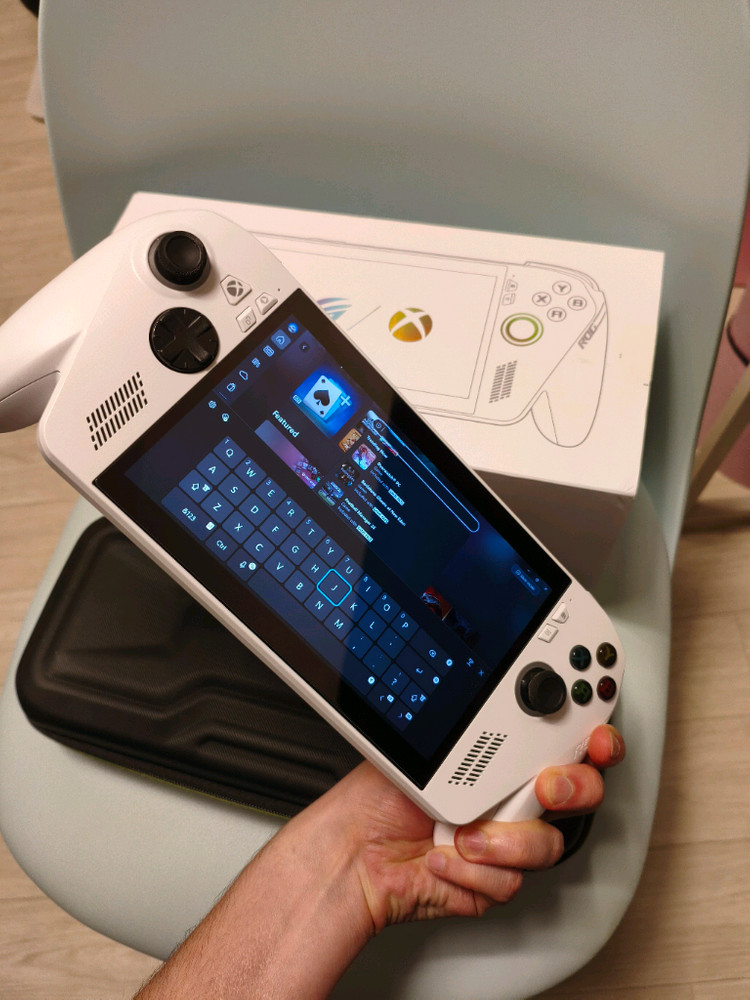 엑스박스 로그엘라이 엑갈리 백숙 판매합니다. umpc 로갈리 스팀덱 Xbox ally 이미지