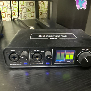 USB-C 오디오 인터페이스 motu m2 이미지