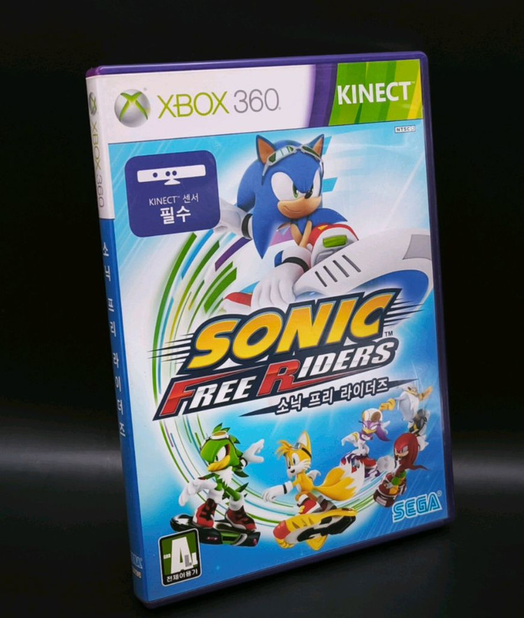 XBOX360 소닉 프리 라이더즈 키넥트 대응 최고의 게임 이미지
