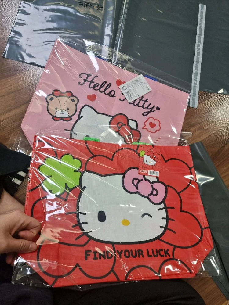 세븐일레븐헬로키티리유저블백(새상품) 이미지