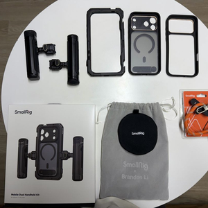[중고] SMALLRIG IPHONE 17 PRO MAX DUAL HANDHELD KIT 이미지