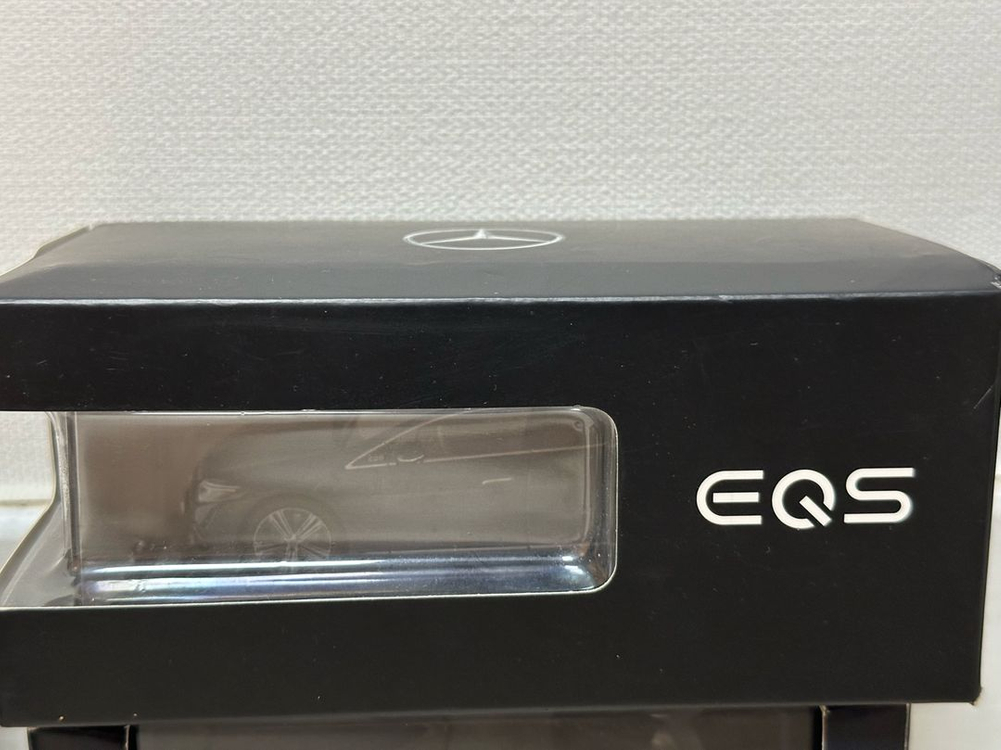 1/43 1:43 벤츠 EQS 다이캐스트 미니카 장난감 자동차 모형 이미지
