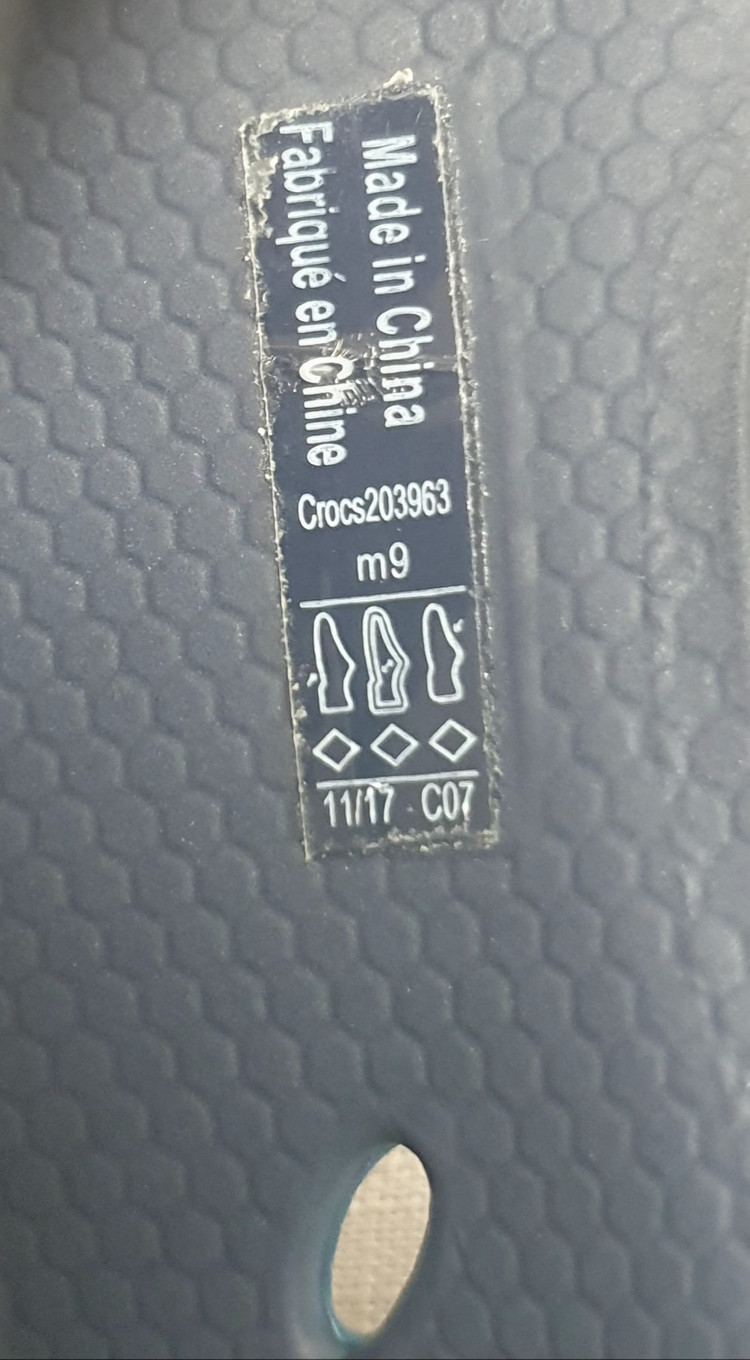 크록스 스위프트워터 웨이브 샌들 네이비 270mm 이미지