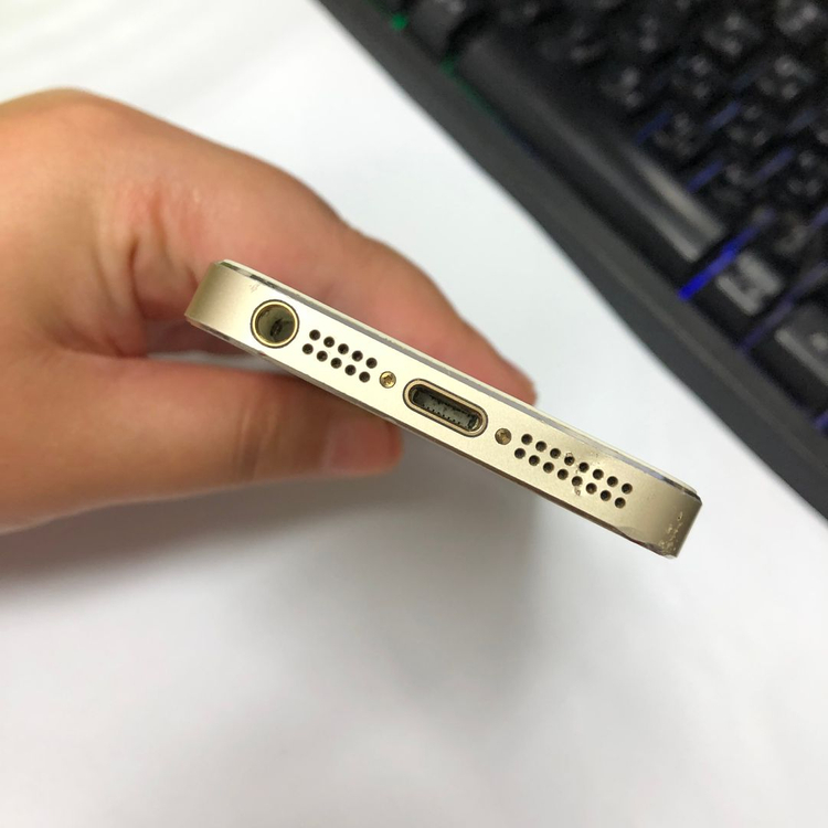 아이폰5S 16GB 골드 중고폰 배터리91% 레트로감성 사진폰 213769 이미지