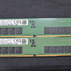 삼성 DDR5 64GB 32GB 2장 4800MHz 이미지