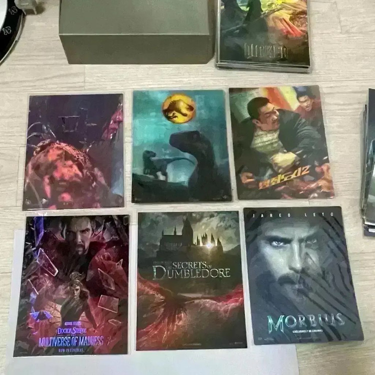 쥬라기월드 도미니언 피규어 공룡 아트카드 아이맥스4DX 포스터 스페셜티켓 이미지
