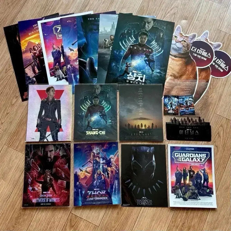 쥬라기월드 도미니언 피규어 공룡 아트카드 아이맥스4DX 포스터 스페셜티켓 이미지