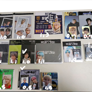 엔시티 정우 엠디 굿즈 포카 앨범 이미지