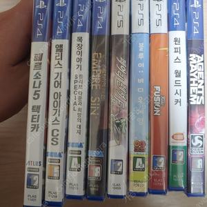 ps4, ps5 미개봉게임9개 일괄 8만8천원에 팝니다. 이미지