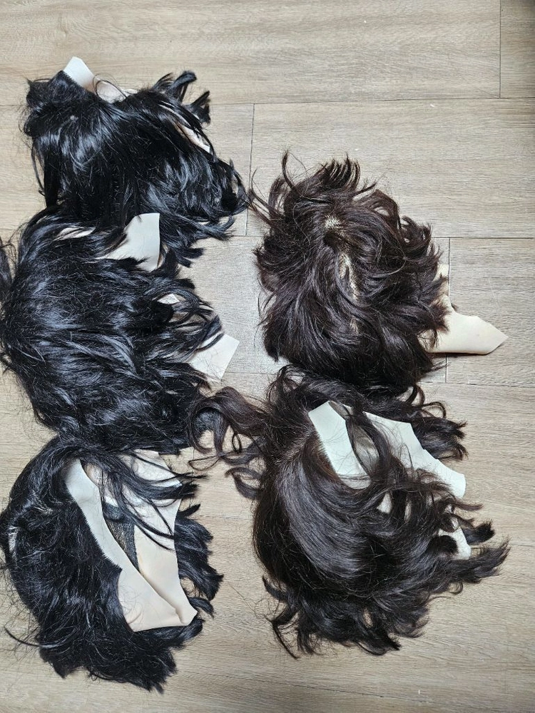 천혜사 레드라벨 미개봉 새상품, 옐로라벨, 천혜인 그레쥬 천혜인 민두, 클로버 덧가발 이미지
