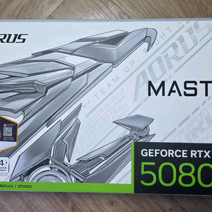 RTX5080 Aorus Master ICE 기가바이트 상태최상급 이미지