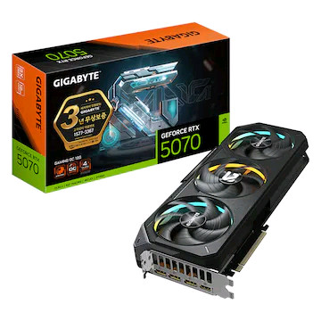 [미개봉/새상품] 기가바이트 중상급기 RTX 5070 GAMING OC 12G 이미지