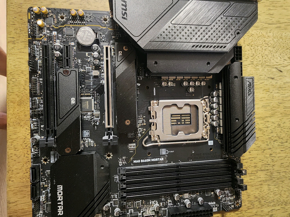 부품 아수스 z690, msi b660m mortar 메인보드 이미지