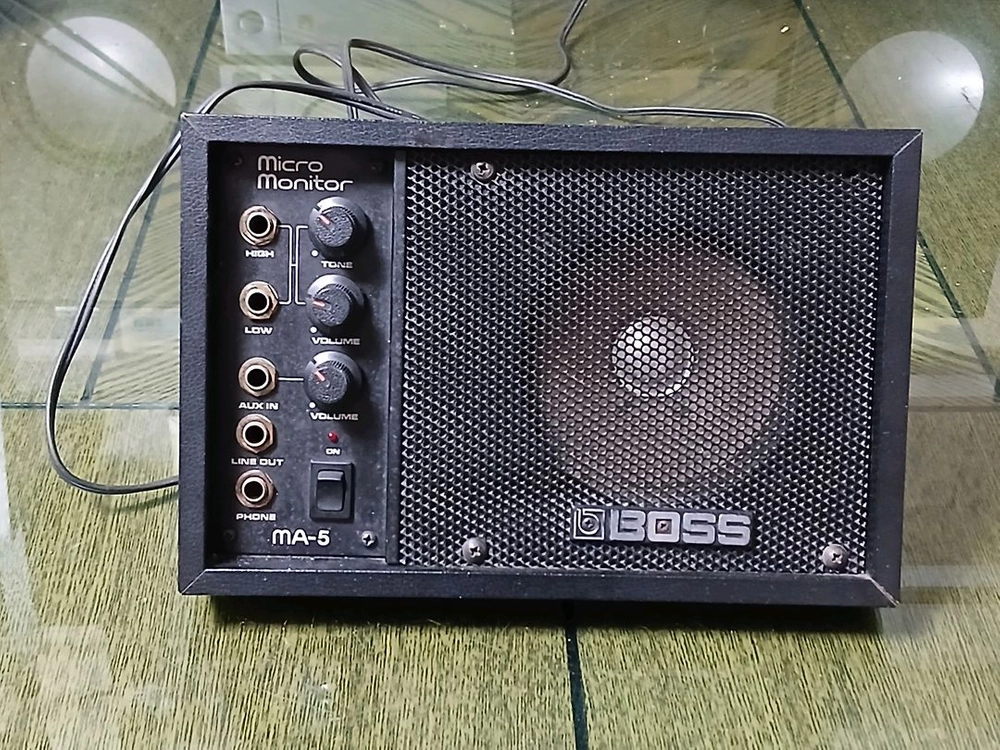 빈티지 명기 로랜드 BOSS 마이크로 모니터, 앰프 MA-5 - 안심되는 중고거래