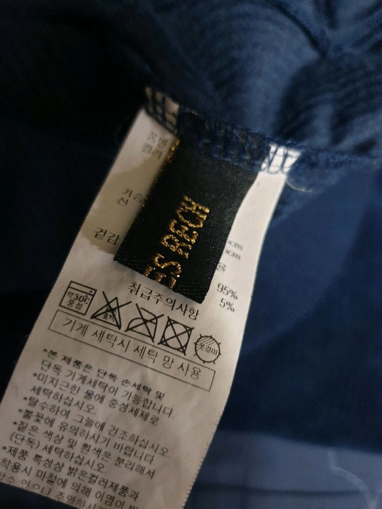 조르쥬레쉬 벨벳 코듀로이 트레이닝 후드집업 셋업 네이비 (77) 이미지