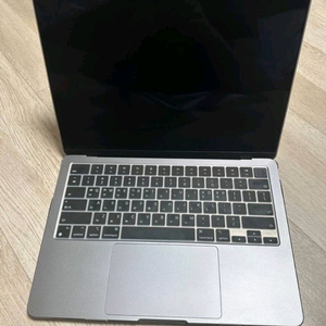 맥북에어 M2 13인치 실버 mem 8GB 256GB 풀박스 이미지