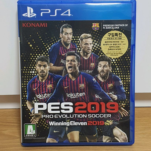 ps4 위닝일레븐 pes 2019 이미지