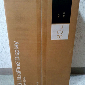 (미개봉) LG 32인치 모니터(32UN650K)~* 이미지