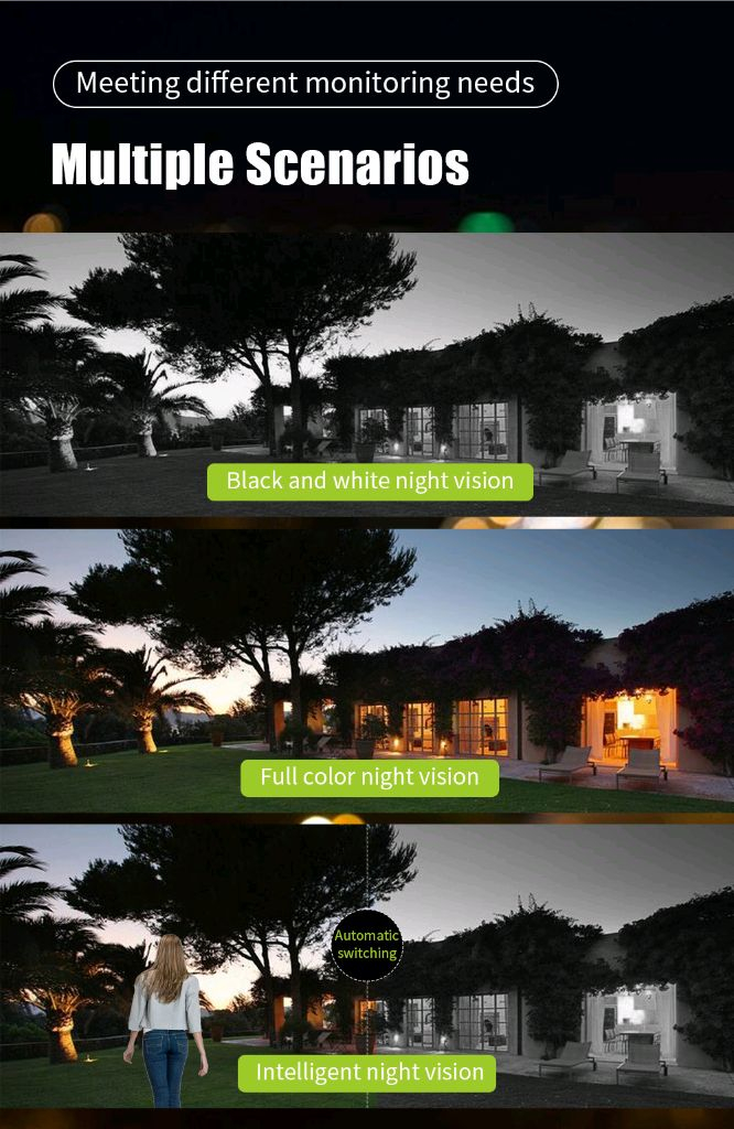 새상품)wifi cctv 360도 실외방수 듀얼카메라 홈캠 이미지