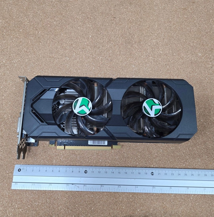 VGA카드 DNDCOM NVIDIA GeForce GTX 1060 3GB 디앤디컴(중고) FAN은 새제품 입니다 이미지