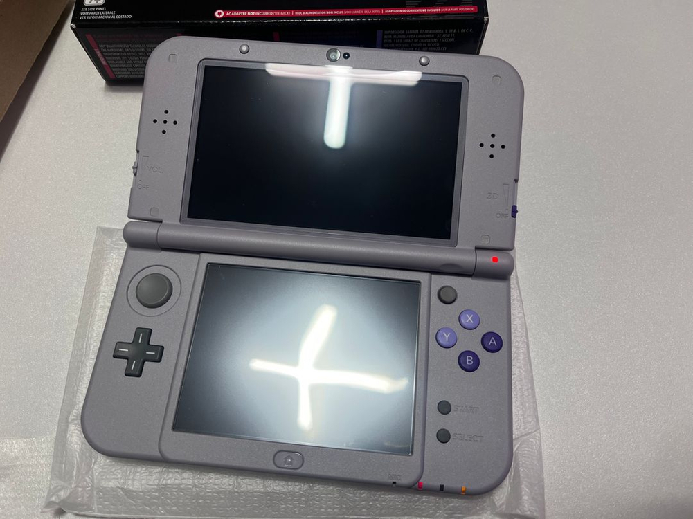 [소장용] 뉴 3ds xl snes 에디션 - 뉴큰다수 북미 슈퍼 패미컴 슈패 에디션 이미지
