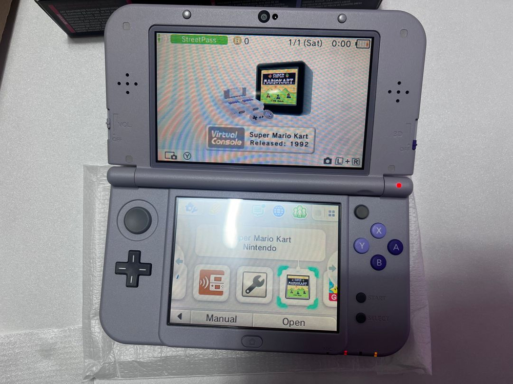 [소장용] 뉴 3ds xl snes 에디션 - 뉴큰다수 북미 슈퍼 패미컴 슈패 에디션 이미지