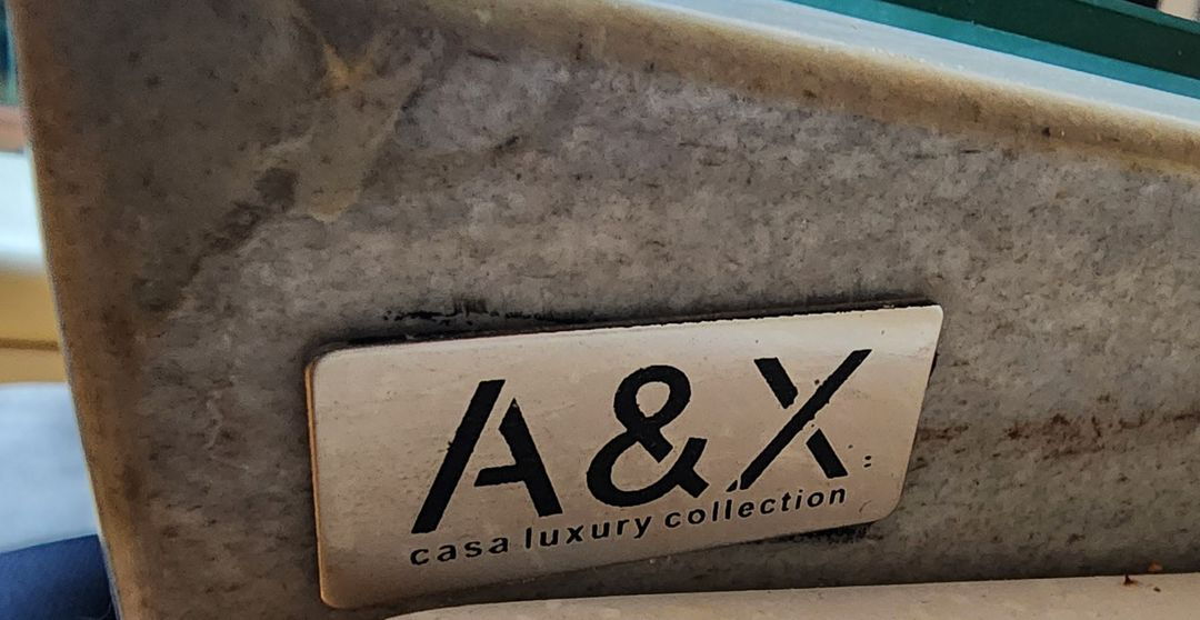 A&X 알마니가구 천연 대리석 4인 식탁+의자 세트 이미지