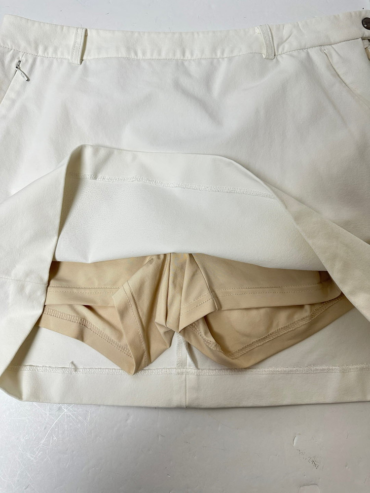 왁골프 여성 골프스커트 화이트(L) 이미지