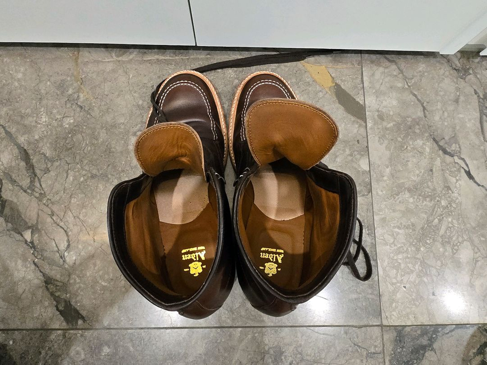 Alden 403 알든 인디 부츠 브라운 이미지
