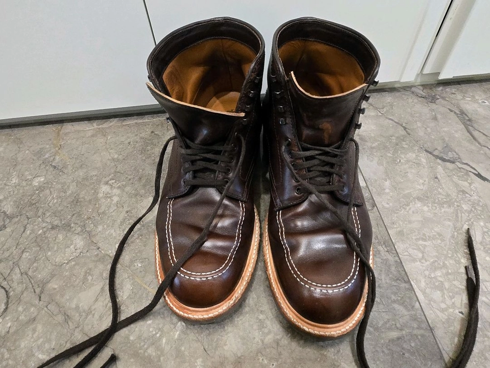 Alden 403 알든 인디 부츠 브라운 이미지