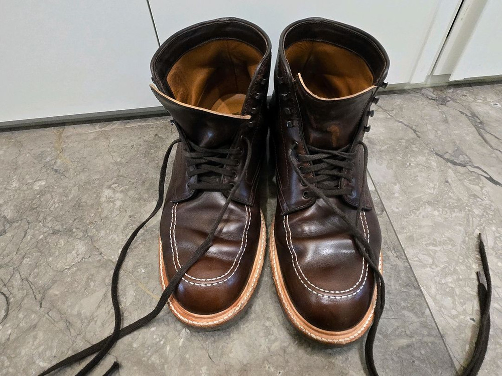 Alden 403 알든 인디 부츠 브라운 이미지
