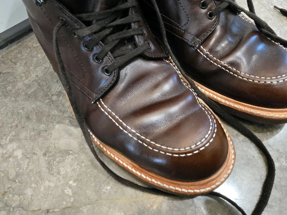 Alden 403 알든 인디 부츠 브라운 이미지