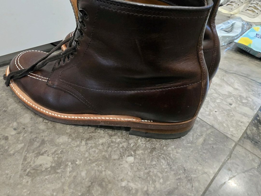 Alden 403 알든 인디 부츠 브라운 이미지